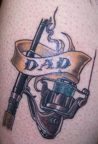 Tattoos dads tribute